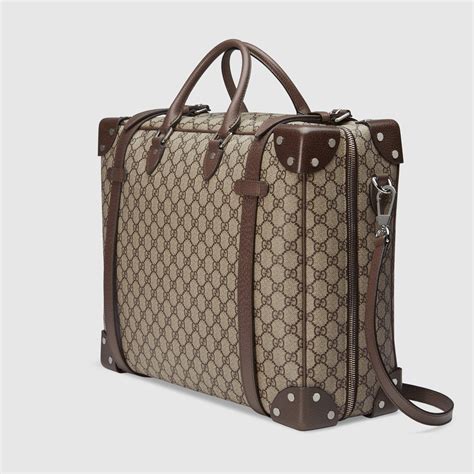 gucci leather suitcase 40s|gucci handbags sale.